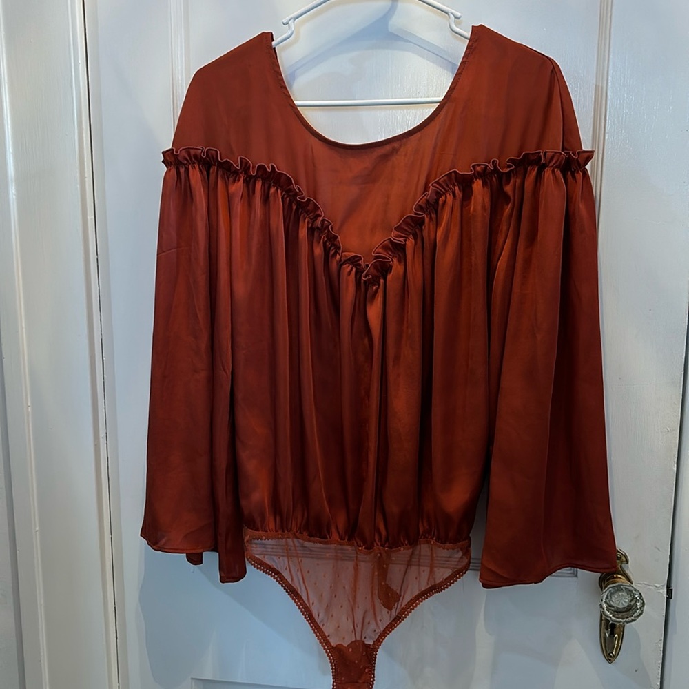 Free People blouse bodysuit